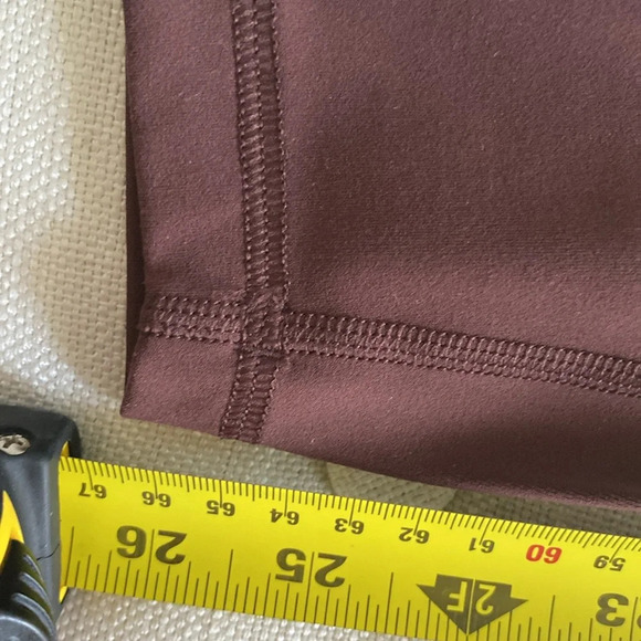 CRZ Yoga High Rise Butterluxe Leggings Taupe Brown Crop 25” XS - Picture 11 of 12